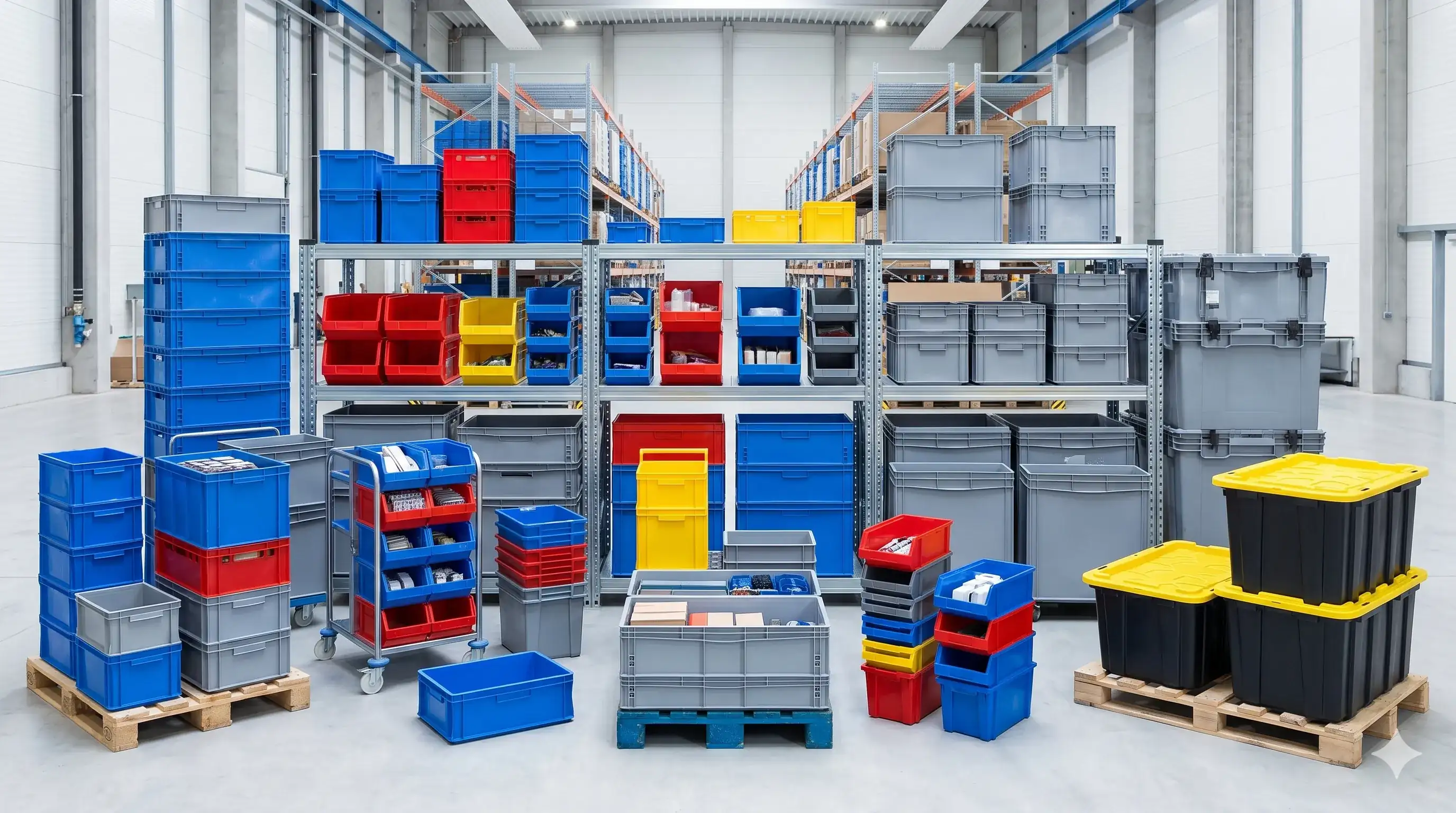 Industrial Plastic Bins